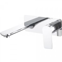 Смеситель для раковины GANZER GZ21044F WHITE/CHROME