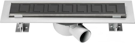 Душевой лоток Vincea Optima 60 SAY.601.60.B.M.S.BLOK с Черной матовой решеткой 