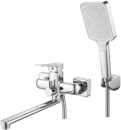 Смеситель для ванны Shevanik S9902, хром 