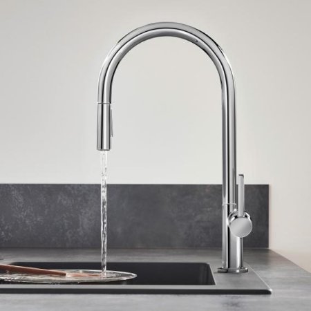 Смеситель Hansgrohe Talis M54 72801000 для кухонной мойки, хром 