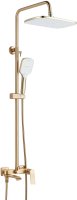 Душевая система Shevanik S4136G, золотой сатин