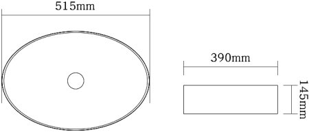 Раковина SantiLine SL-1104MB 