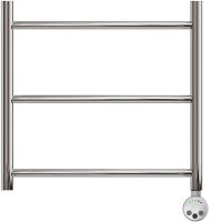 Электрический полотенцесушитель Point Афина PN04155E П3 500x500 левый/правый Хром