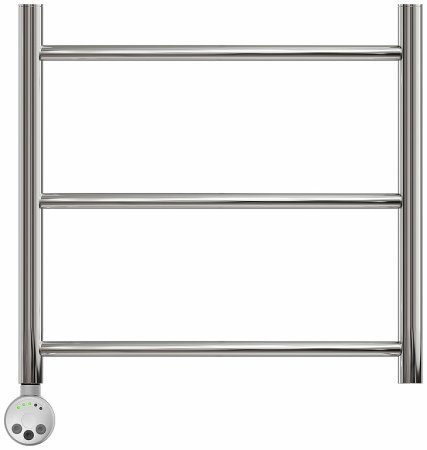 Электрический полотенцесушитель Point Афина PN04155E П3 500x500 левый/правый Хром 