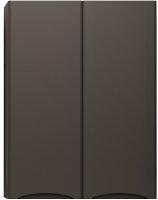 Подвесной шкаф Style Line Бергамо мини 60 Люкс Plus СС-00002359 Черный антискрейч