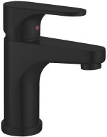 Смеситель для раковины Abber Eleganz AF8310B Черный матовый