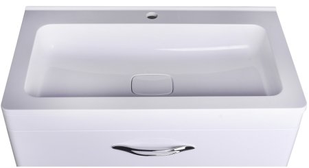 Тумба под раковину Style Line Каре 70 СС-00002269 Люкс Plus подвесная Белый 