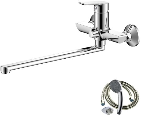 Смеситель для ванны Olive's Sevilla 20221SV универсальный Хром 