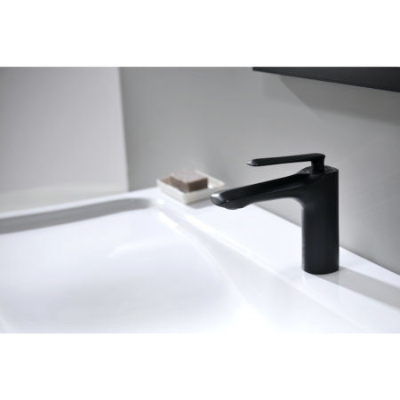 Смеситель Orans K-1098 для раковины черный 