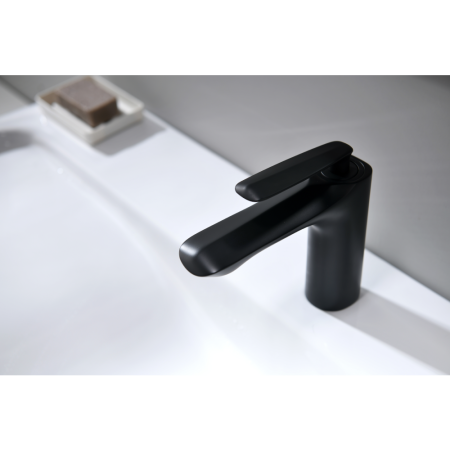 Смеситель Orans K-1098 для раковины черный 