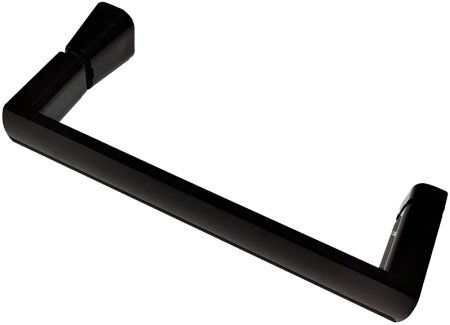 Душевая дверь Abber Schwarzer Diamant 110 AG30110B5 профиль Черный стекло прозрачное 