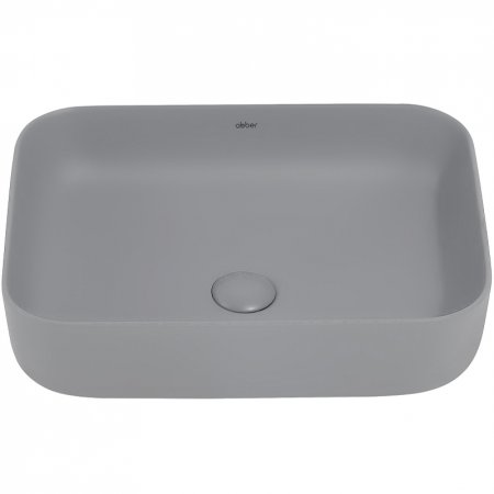 Раковина-чаша Abber Rechteck 50 AC2202MG Серая матовая 