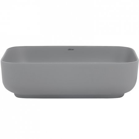 Раковина-чаша Abber Rechteck 50 AC2202MG Серая матовая 