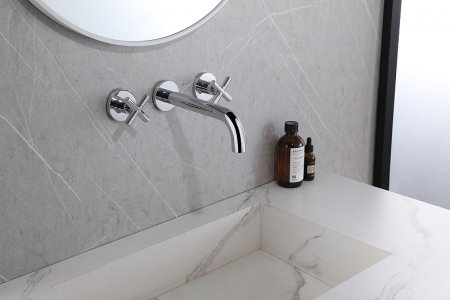 Смеситель для раковины Abber Wasser Kreis AF81121 Хром 