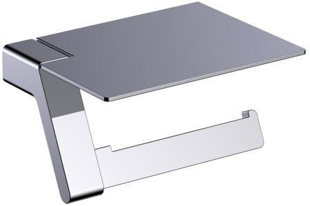 Держатель для туалетной бумаги с полочкой TIMO Selene 10043/00, хром 