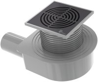 Душевой трап Boheme Smart Design 984-15-B с Черной решеткой