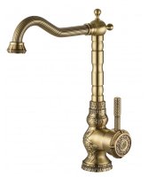 Смеситель ZorG Antic A 305K-BR для кухонной мойки, бронза