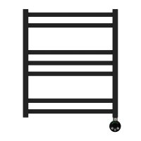 Полотенцесушитель электрический Lemark Bellario П7 500x600, левый/правый, черный Полотенцесушитель электрический Lemark Bellario П7 500x600, левый/правый, черный