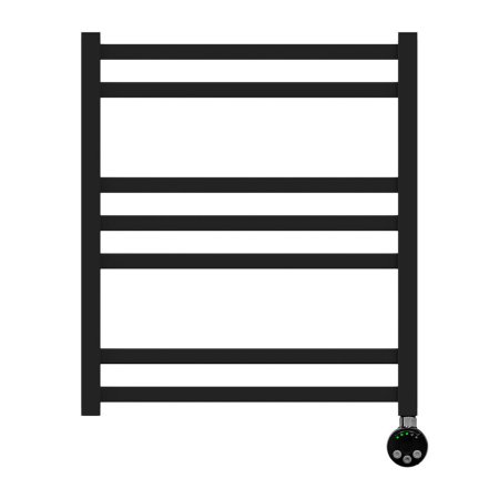 Полотенцесушитель электрический Lemark Bellario П7 500x600, левый/правый, черный 
