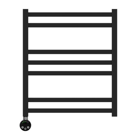 Полотенцесушитель электрический Lemark Bellario П7 500x600, левый/правый, черный 