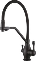 Смеситель для кухни Rose R858H, черный Смеситель для кухни Rose R858H, черный
