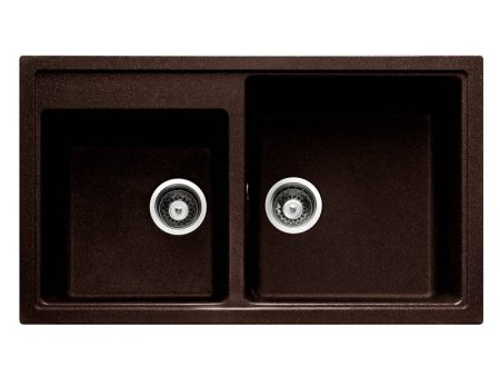 Мойка для кухни каменная Longran Classic CLS 86x50 Марон 