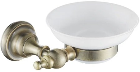 Мыльница Rose RG1103Q, бронза 