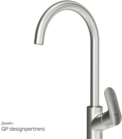 Смеситель для кухни AM.PM Like F8007111 Сатин 