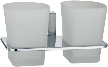 Стакан WasserKRAFT Leine K-5028D двойной 
