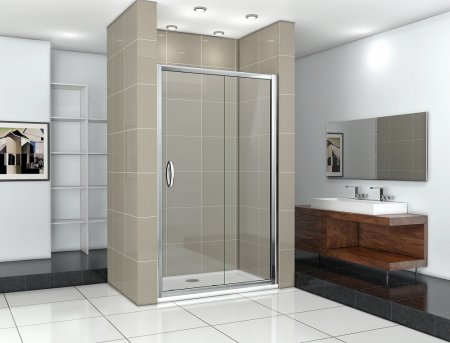 Душевая дверь в нишу Good Door Infinity WTW-120-C-CH 