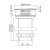 Донный клапан для раковины WasserKRAFT Push-up A246 