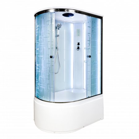 Душевая кабина Deto ЕМ4512 R LED 
