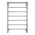 Полотенцесушитель электрический Larusso Стандарт П7 50х80 с полкой 