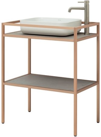 Консоль под раковину Allen Brau Liberty 75 1.33002.60 Медь браш 