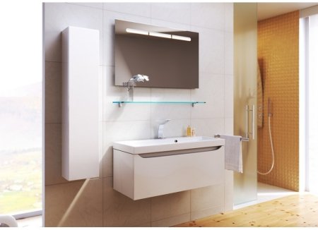 Тумба под раковину Aqwella 5 Stars Верона 100 Ver.01.10/W Белая 