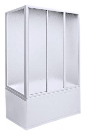 Шторка на ванну Bas Ахин, Ямайка, Индика (боковая, пластик) 