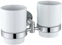 Стакан для зубных щеток Allen Brau Priority 6.31003-00 Белый Хром