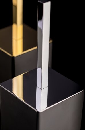 Ершик для унитаза Boheme 10949-W-G Белый Золото 