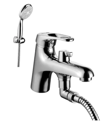 Смеситель для ванны на 1 отверстие Lemark Omega LM3115C хром 