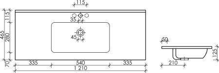 Раковина Ceramica Nova Element CN7006 