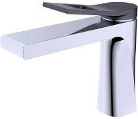 Смеситель для раковины Bronze de Luxe Element EL02CB Хром Черный