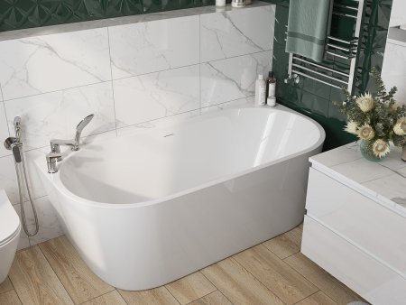 Смеситель на борт ванны Cersanit Moduo 64100 Хром 