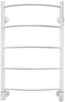 Полотенцесушитель электрический Energy H 800x500 белый матовый, форма лесенка, скрытое/наружное подключение, 800мм x 534мм