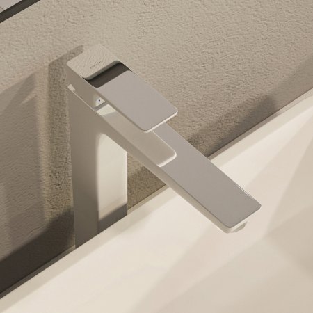 Смеситель Omnires Parma 7412 для раковины, хром-белый 