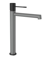 Смеситель для накладной раковины AltroBagno Intento 010216 GrNe серый