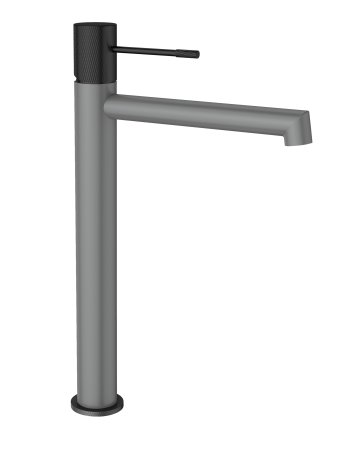 Смеситель для накладной раковины AltroBagno Intento 010216 GrNe серый 