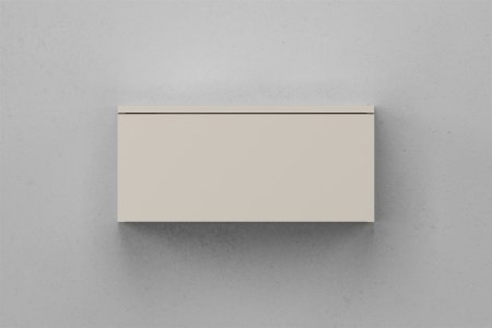 Тумба подвесная VELVEX Unit 60x27 выдв. ящик шелк шампань 