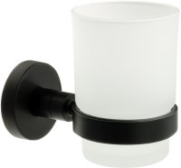 Стакан для ванной комнаты FIXSEN COMFORT BLACK FX-86006, черный