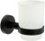 Стакан для ванной комнаты FIXSEN COMFORT BLACK FX-86006, черный 