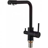 Cмеситель для кухни под фильтр HANSEN H15081C Черный
